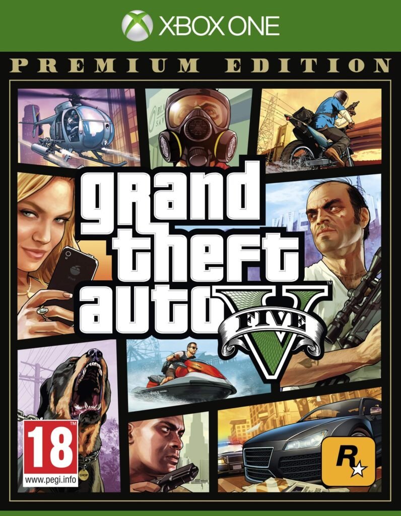 Grand Theft V Premium Edition Xbox One - Buy online at NEKAVO | Collectibles