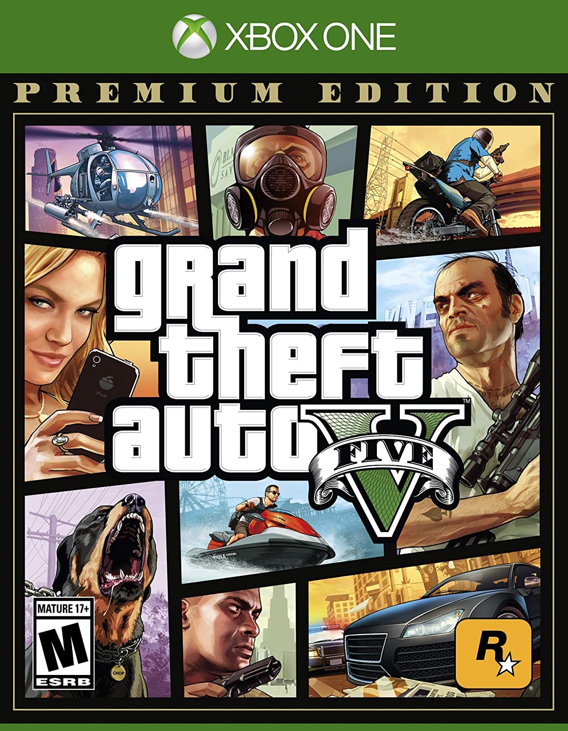 813f2BpzX9bL._SL1500_.jpg Grand Theft V - Premium Edition (Xbox One) - Image 1