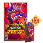 Pokemon Scarlet Nintendo Switch With SteelBook
