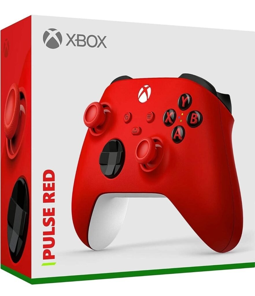 xbox series x controller pulse red