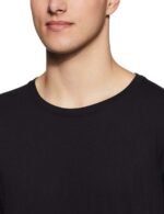 Plain Black T-Shirt - Image 3