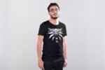 Black Slim Witcher T-Shirt - Image 3