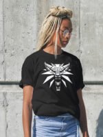 Black Slim Witcher T-Shirt - Image 2