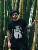 Black Slim Last Of Us T-Shirt