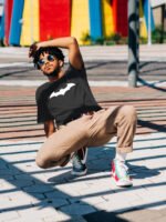 Black Batman T-Shirt - Image 2