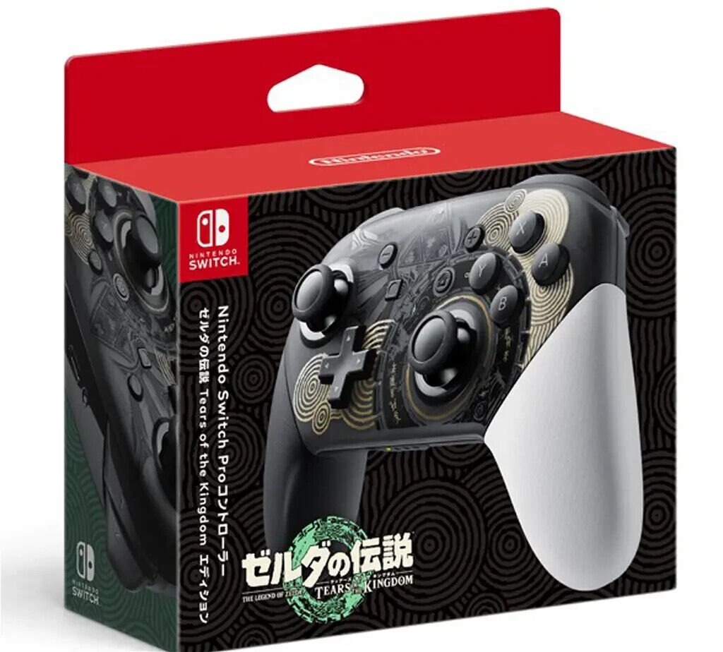 $_57 Nintendo Switch Pro Controller Zelda Tears Of The Kingdom - Image 1