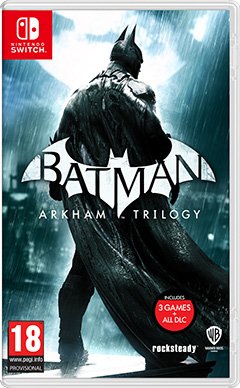batman Batman Arkham Trilogy for Nintendo Switch - Image 1