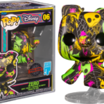 Funko Pop! The Nightmare Before Christmas - Zero Blacklight Artist Series with Pop! Protector