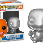 Funko Pop! Pokemon - Charmander Silver Metallic 25th Anniversary #455