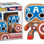 Funko Pop! Marvel: Holiday - Gingerbread Captain America #933