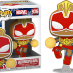Funko Pop! Marvel: Holiday - Gingerbread Captain Marvel #936