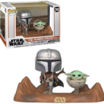 Funko Pop! Movie Moments: Mandalorian - Mandalorian and The Child #390