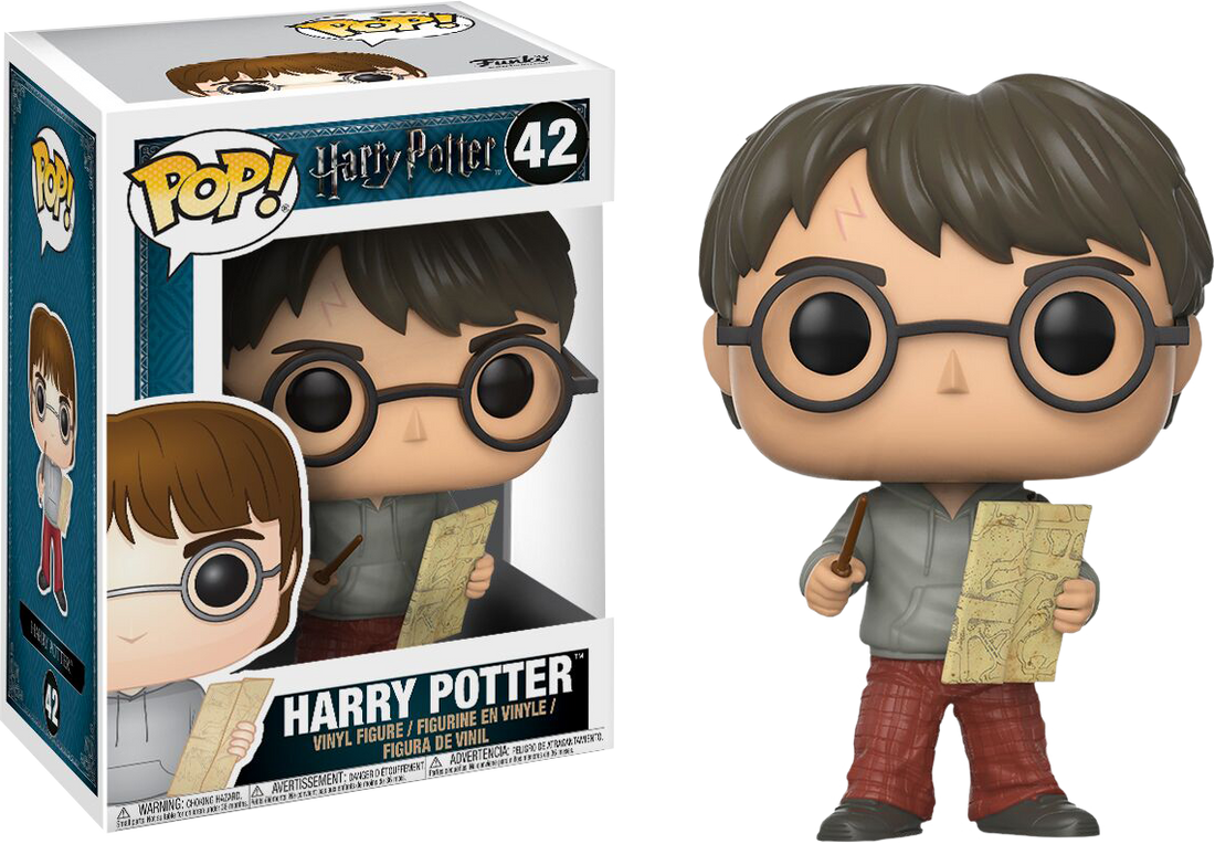 1000080682.png Funko Pop! Harry Potter - Harry with Marauders Map #42 - Image 1