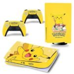 Pokemon Pikachu Vinyl sticker for PS5 Slim model