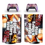GTA VI (Grand Theft Auto 6) Vinyl sticker for PS5 Standard Disc model Style 4