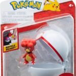 Pokemon: Clip 'n' Go - Magby + Premier Ball