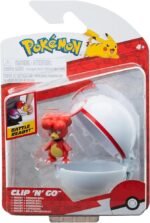 Pokemon: Clip 'n' Go - Magby + Premier Ball
