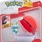 Pokemon: Clip 'n' Go - Froakie + Poke Ball