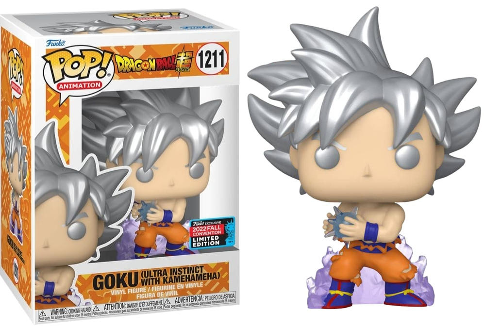 2024/03/1000673456.png Funko Pop! Dragon Ball Super - Goku (Ultra Instinct with Kamehameha) #1211 - Image 1