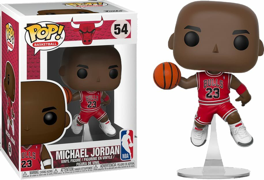 20261.jpg Funko Pop! NBA Basketball - Michael Jordan Chicago Bulls #54 - Image 1