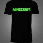 Minecraft Glow In The Dark T-Shirt