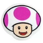 Nintendo: Super Mario/Club Mocchi-Mocchi - Toad (Purple) Junior Plush Toy 15cm