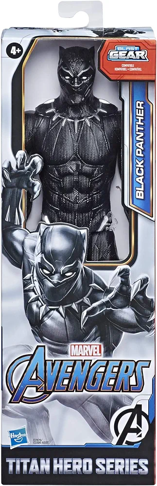 1000004553.png Marvel Titan Hero Series: Black Panther Figure - Image 1