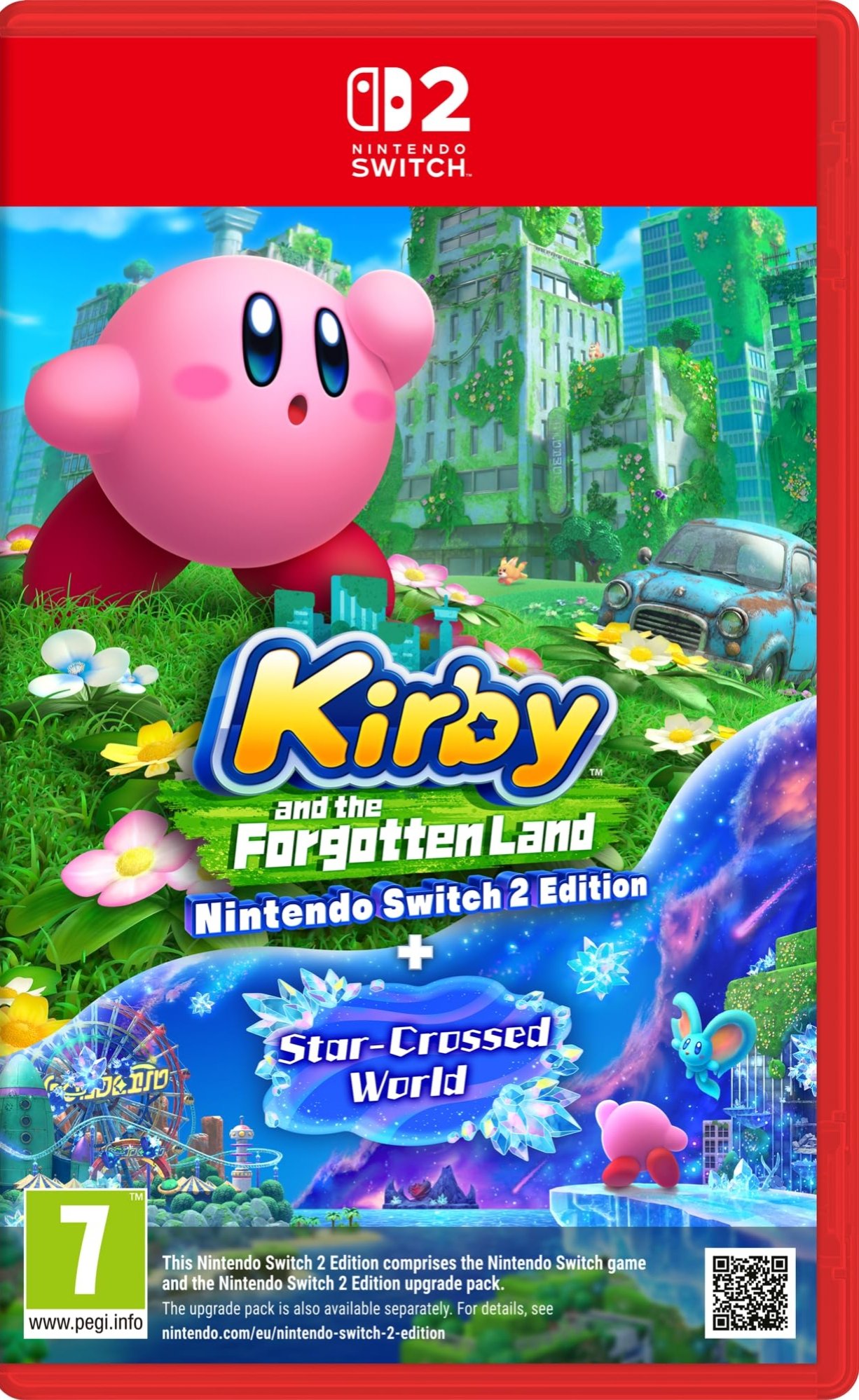 1001014196-1.jpg Kirby and The Forgotten Land + Star-Crossed World Nintendo Switch 2 - Image 1