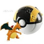 Pokemon: Ultra Ball with Mini Charizard Figure