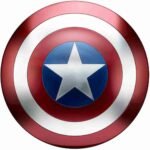 Captain America Shield - Metal Alloy