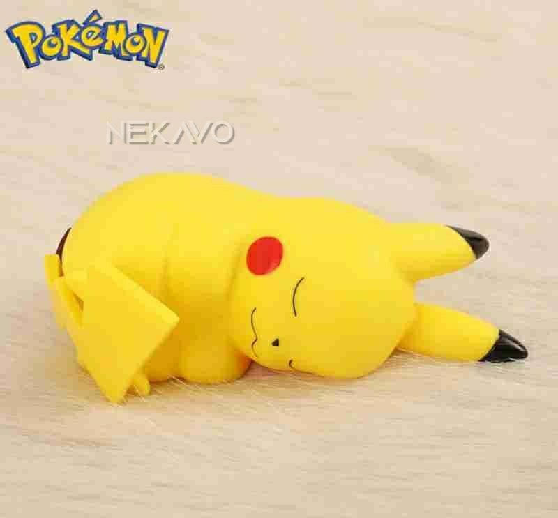 Pikachu Night Lamp Figure (Sleeping Sideways) - Buy online at NEKAVO | Anime
