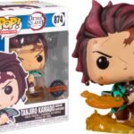 Funko Pop! Demon Slayer - Tanjiro with Flaming Blade #874