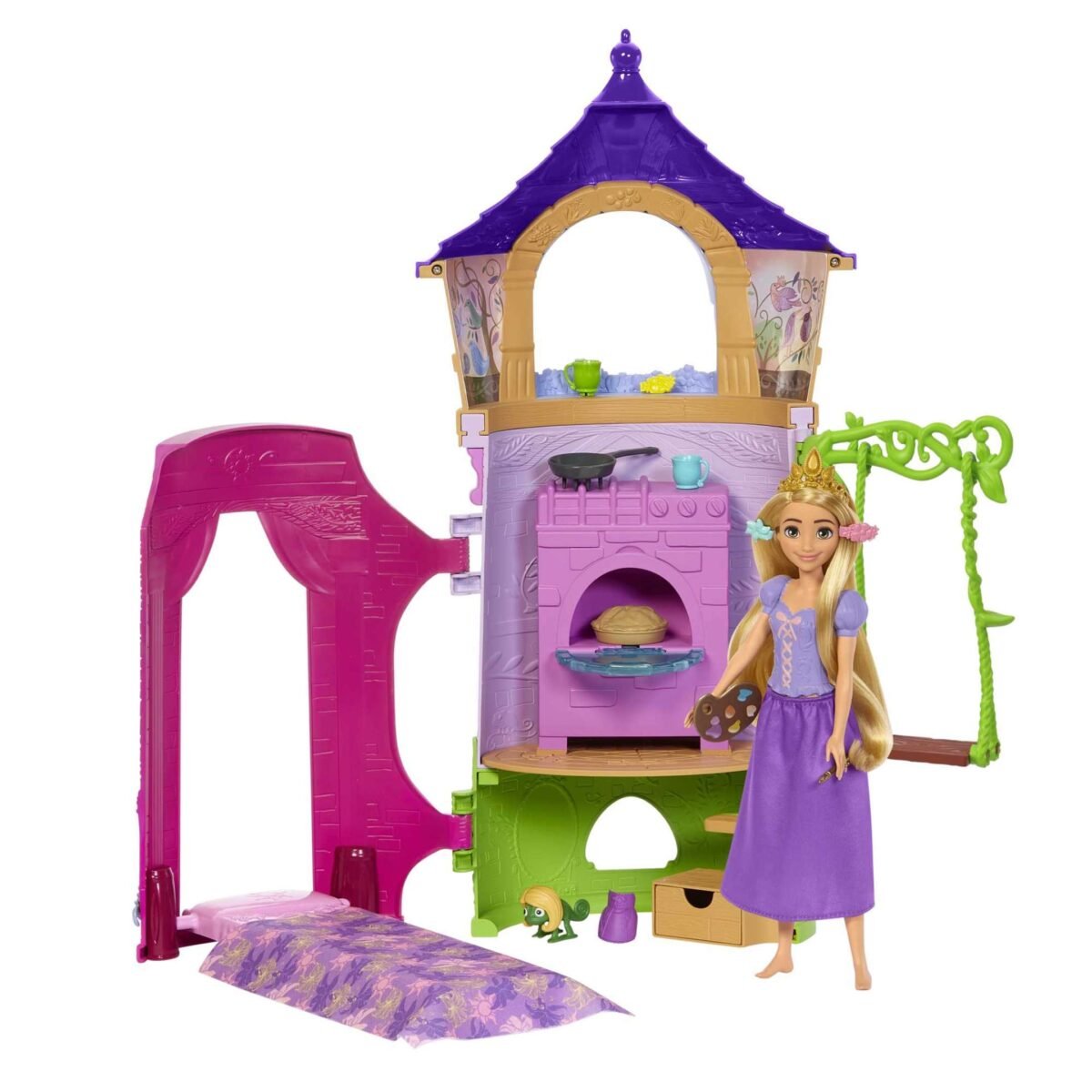 Disney Princess - Rapunzel's Tower Play Set with Rapunzel Doll - Image 3