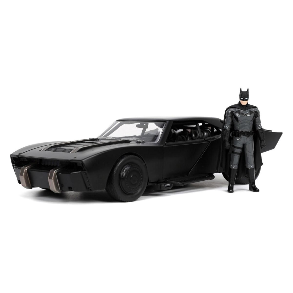 Jada: The Batman - Batmobile 1:24 with Batman Figure Die-Cast - Image 2