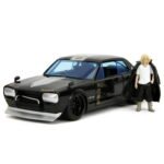 Jada: Tokyo Revengers - 1971 Nissan Skyline GT-R 1:24 with Mikey Figure Die-Cast - Image 2