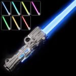 Lightsaber for Kids, 7 Color Rechargeable Light Up Saber with FX Sound and USB-C Charging Cable (Random Colour)