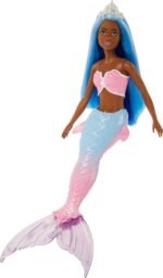 Barbie: Dreamtopia Mermaid With Pink and Blue Tail (Blue Hair) - Image 3