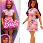 Barbie: Fashionista Doll - Heart-Print Sweater Dress