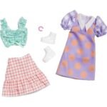 Barbie: Fashions 2 Pack - Polka Dot Dress WIth Skirt And Top - Image 2