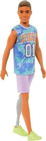 Barbie: Ken Fashionista Sport Doll with Prosthetic Leg - Image 3