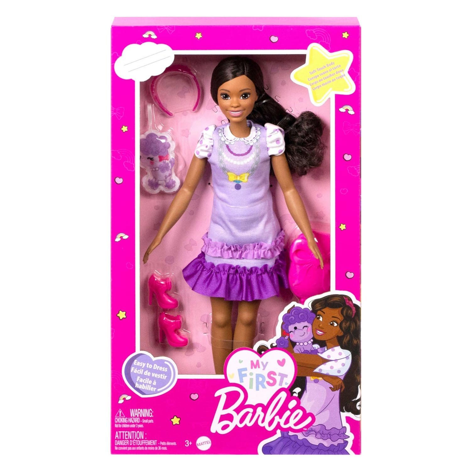 1000089683.jpg Barbie: My First Barbie (Black Hair) - Image 1