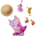 Barbie: My First Barbie Fashion Pack (Flamingo Swimsuit Dress Up) - Image 2