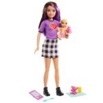 Barbie: Skipper Babysitter (Brunette Doll with Baby Doll) - Image 3