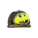 Neon Green Batman Logo Cap