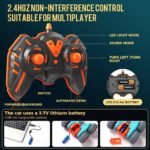 RC Stunt Car 2.4 Ghz 4WD Drift R/C Car with Double Sided 360° Flips, Rotations, Spins RC Car for Indoor & Outdoor Adventures - Image 4