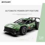 2.4 GHz 1:24 Scale Metal R/C Race Car with Rubber Tires Drift RC Car - Image 5