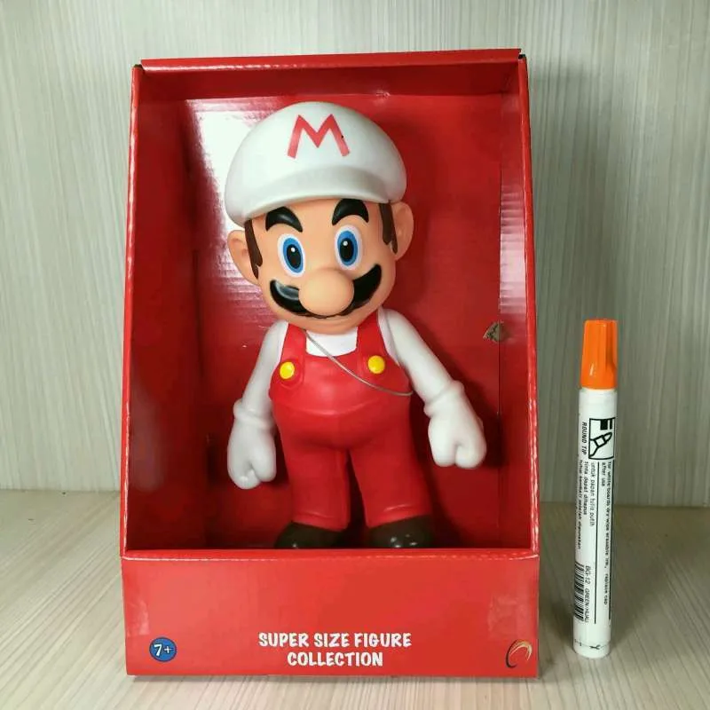 Nintendo: Mario Super Fire, Red And White Size Figure - Image 1