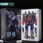 Transformers XP-14 Optimus Prime Action Figure – Transformable Alloy Robot with Weapon Accessories