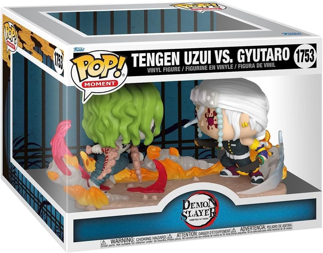 demon-slayer-1753-tengen-uzui-vs-gyutaro-moment-2-1723189222 Funko Pop! Demon Slayer - Tengen Uzui vs. Gyutaro #1753 - Image 1
