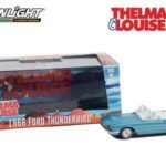 Greenlight Collectibles: Thelma and Louise - 1:43 Scale Die-Cast 1966 Thunderbird Convertible (Top Down)